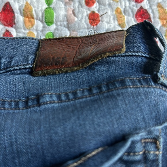 Paige Jean size 36 in fair condition - Picture 7 of 8